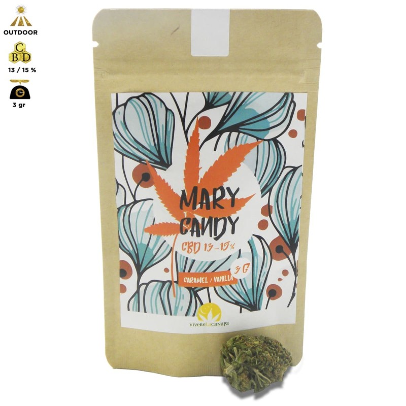 MARY CANDY CANNABIS LIGHT OUTDOOR - BUSTINA DA 3gr PREMIUM QUALITY