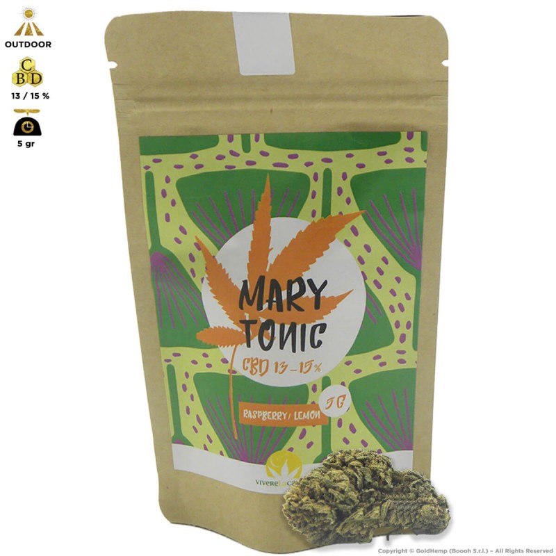 MARY TONIC CANNABIS LIGHT OUTDOOR - BUSTINA DA 5gr PREMIUM QUALITY