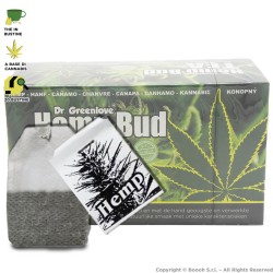 CANNABIS HEMP BUD TEA - CONFEZIONE DA 20 BUSTINE DI TE' ALLA CANAPA NATURALE