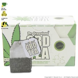 CANNABIS CBD TEA - CONFEZIONE DA 20 BUSTINE DI TE' ALLA CANAPA NATURALE