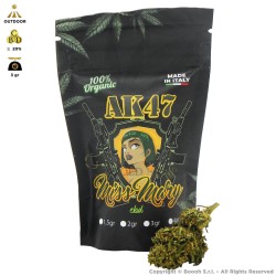 MISSMARYCBD : INFIORESCENZA CANNABIS LIGHT AK-47 CBD ≤ 20% - BUSTINA SIGILLATA ERMETICAMENTE DA 3 gr