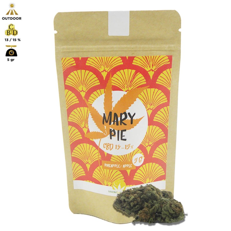 MARY PIE CANNABIS LIGHT OUTDOOR - BUSTINA DA 5gr PREMIUM QUALITY