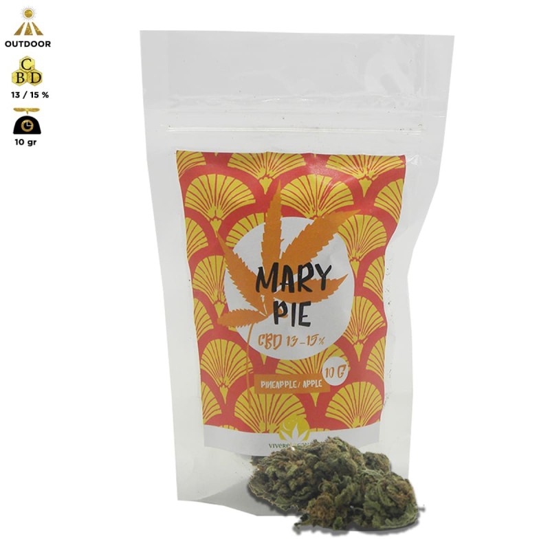 MARY PIE CANNABIS LIGHT OUTDOOR - BUSTINA DA 10gr PREMIUM QUALITY
