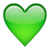 icona cuore verde