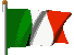 gif animata bandiera italiana